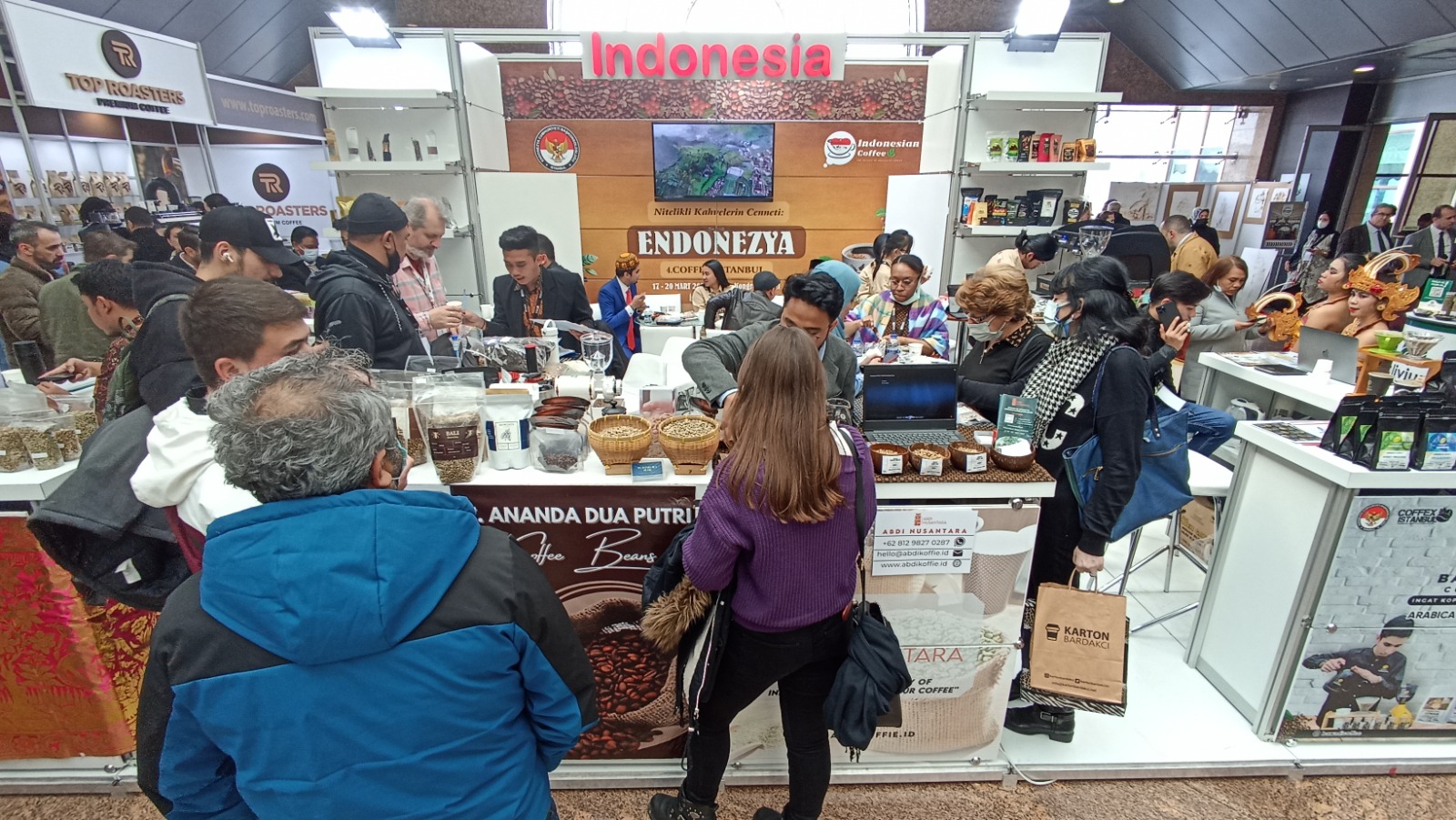 ilustrasi Paviliun Indonesia Hadirkan 13 Kopi Indonesia di Pameran Coffex Istanbul 2022