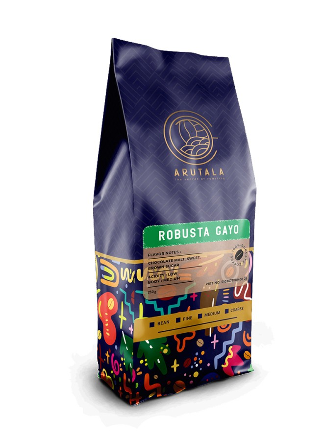 ARUTALA Kopi Robusta Gayo Coffee 250 gram-Kopi AyoGoweb