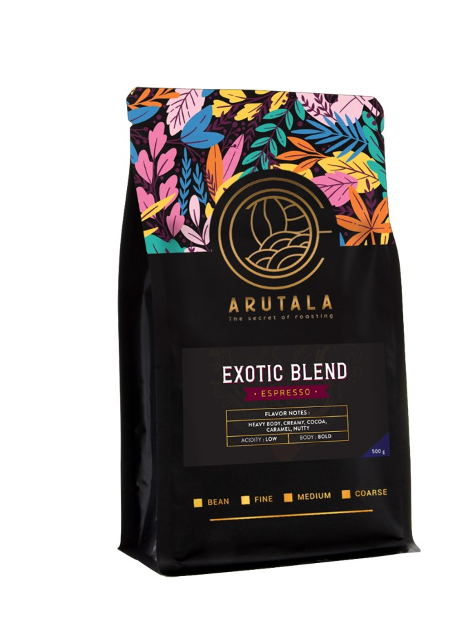 ARUTALA Kopi Exotic Blend Espresso 500 Gram-Kopi AyoGoweb