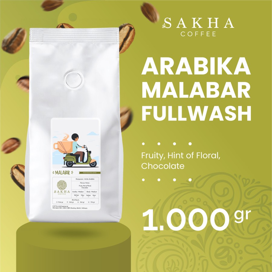 Kopi Arabika Malabar Jawa Barat Arabica Coffee Beans 1Kg Biji Bubuk-Kopi AyoGoweb