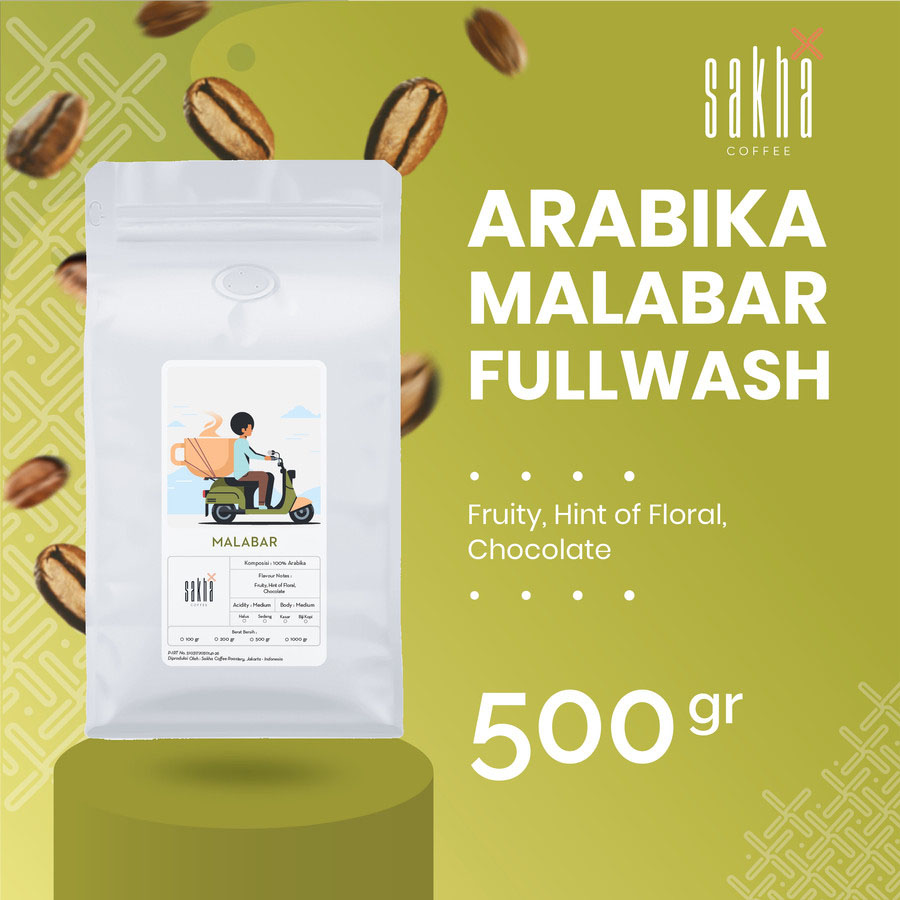 Kopi Arabika Malabar Jawa Barat Arabica Coffee Beans 500gr Biji Bubuk-Kopi AyoGoweb