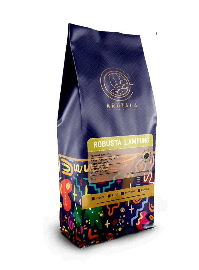 ARUTALA Kopi Lampung Robusta Coffee 250 gram-Kopi AyoGoweb