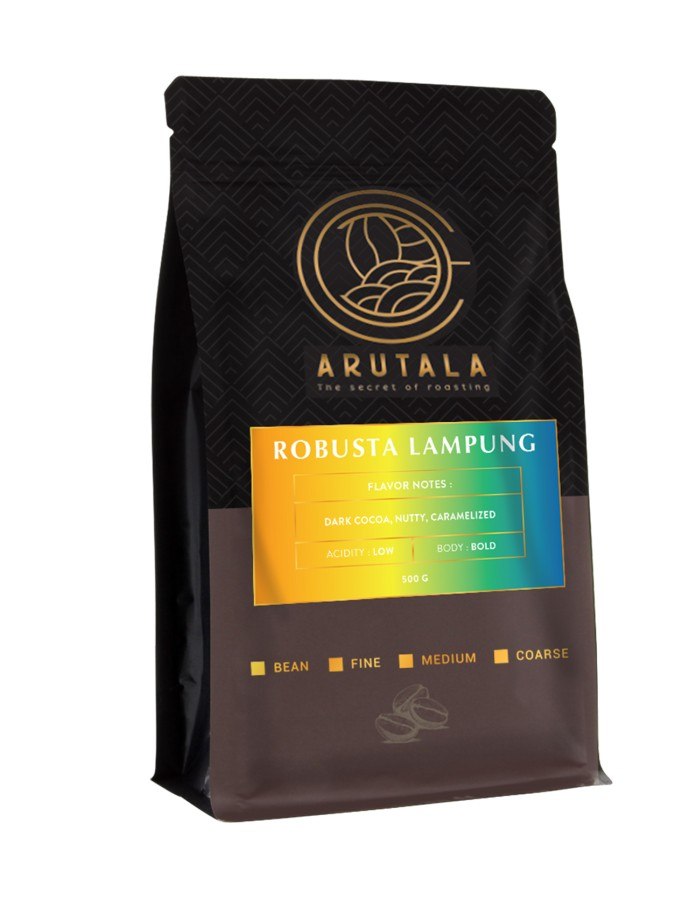 ARUTALA Kopi Lampung Robusta Coffee 500 Gram-Kopi AyoGoweb