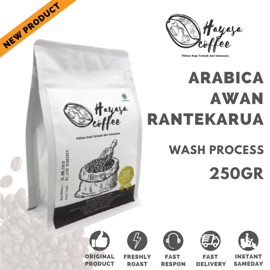 Kopi Arabika Awan Rantekarua - 250gr LIMITED EDITION-Kopi AyoGoweb