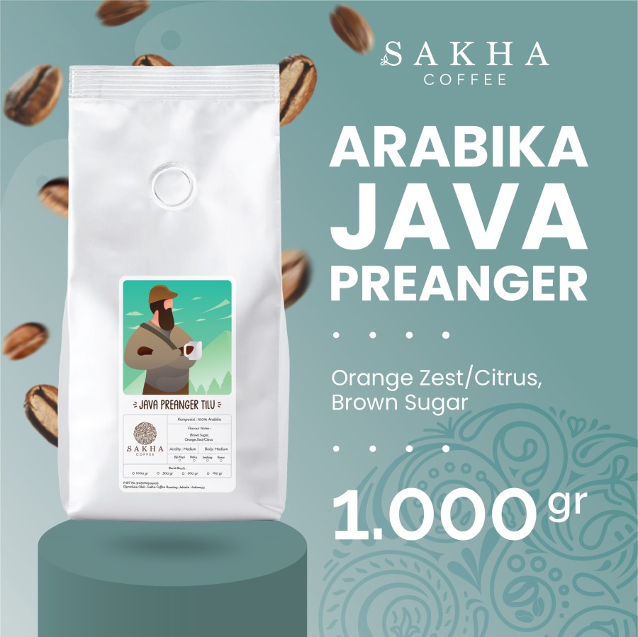 Biji Kopi Bubuk Arabika Java Preanger Pangalengan Arabica Coffee 1 Kg-Kopi AyoGoweb