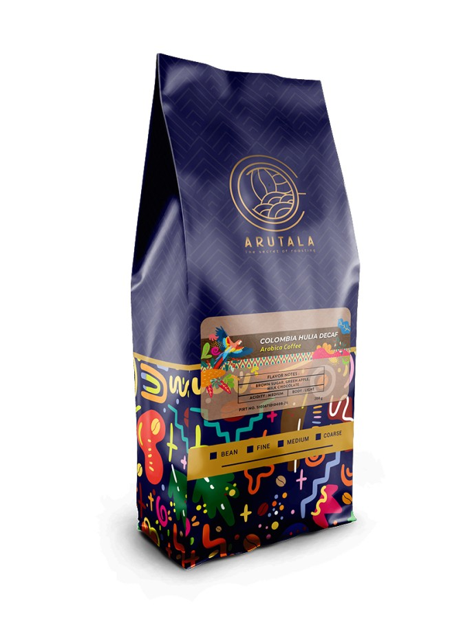 ARUTALA Kopi Colombia Decaf Arabika 200 gram-Kopi AyoGoweb