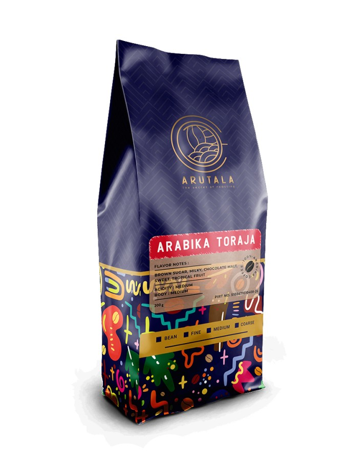 ARUTALA Kopi Arabika Toraja Sapan 200 gram